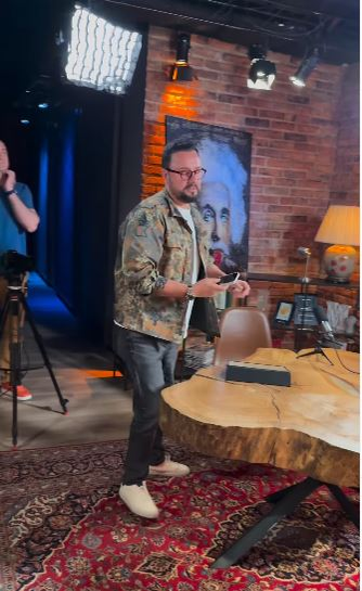 Cum arată studioul în care Cătălin Măruță filmează podcastul Acasă. Pescobar: „1,5 milioane de euroi”