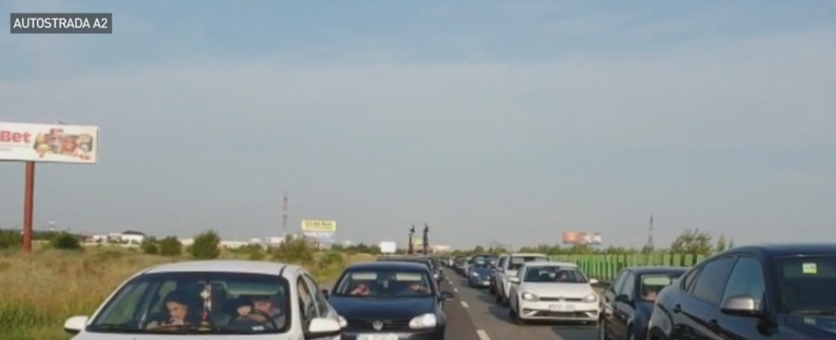 Cum arată traficul pe Autostrada Soarelui. Imagini realizate în această dimineață, la ora 08:11