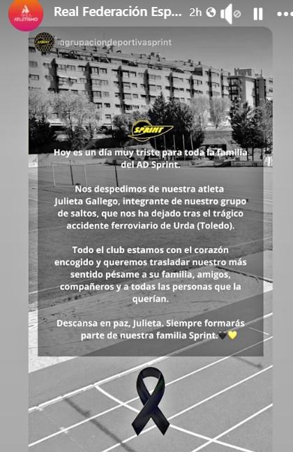 Atleta Juliette Gallego a murit în accidentul feroviar din Spania. Avea doar 24 de ani