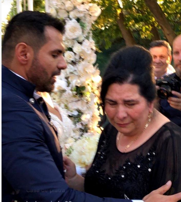 Mama lui Florin Pastramă, în lacrimi la nunta fiului ei cu Brigitte! Ce le-a cerut mirilor