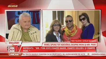 Nu as fugi de Mr. Pink. Vezi ce parere are Irinel Columbeanu despre actualul iubit al Monicai Gabor!