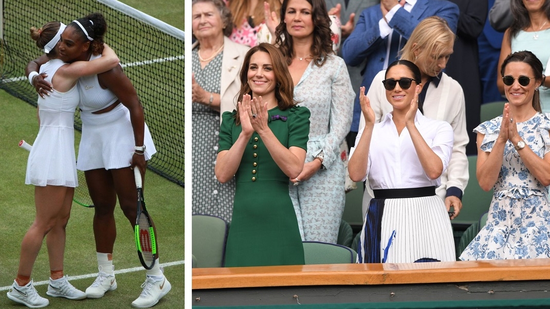 Celebritățile care au urmărit meciul dintre Simona Halep și Serena Williams în finala de la Wimbledon. Românca, lăudată de Kate Middleton