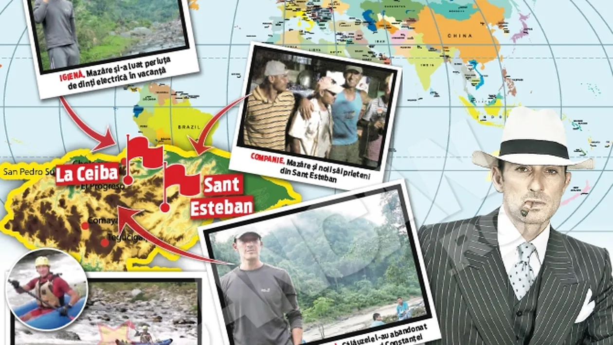 Primarul Constantei a scapat nevatamat din vacanta petrecuta in Honduras. Mazare a biruit jungla!