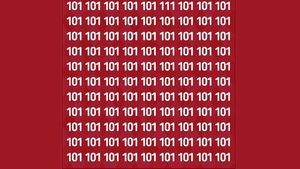 Test de perspicacitate | Găsiți singurul număr din imagine care nu este 101