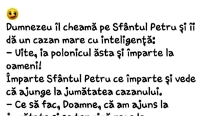 BANCUL ZILEI | Sfântul Petru și cazanul cu inteligență