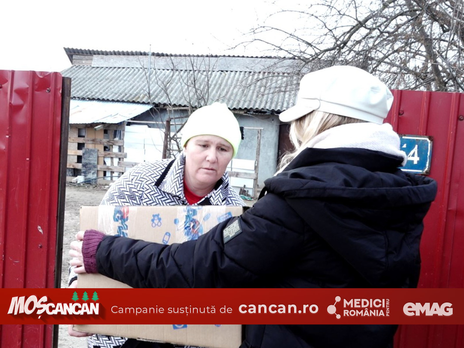 Copiii din comuna Nuci au fost vizitați de MOȘ CANCAN. Un zâmbet pentru micuții din familiile nevoiașe