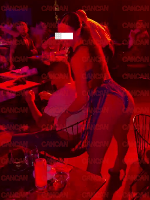 The Dancer Takes His Shirt Off During the Show