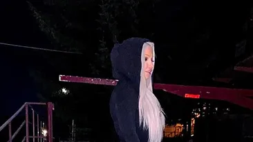 Cum a apărut îmbrăcată Loredana Chivu pe pârtie, la Rânca! Oamenii au râs în hohote