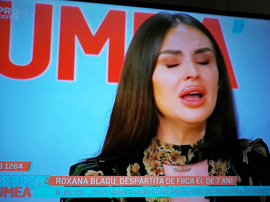 Roxana ex-Trident, lacrimi de durere! S-a furișat după fetița ei, dar a avut un șoc: ”Lasă-mă în pace!”