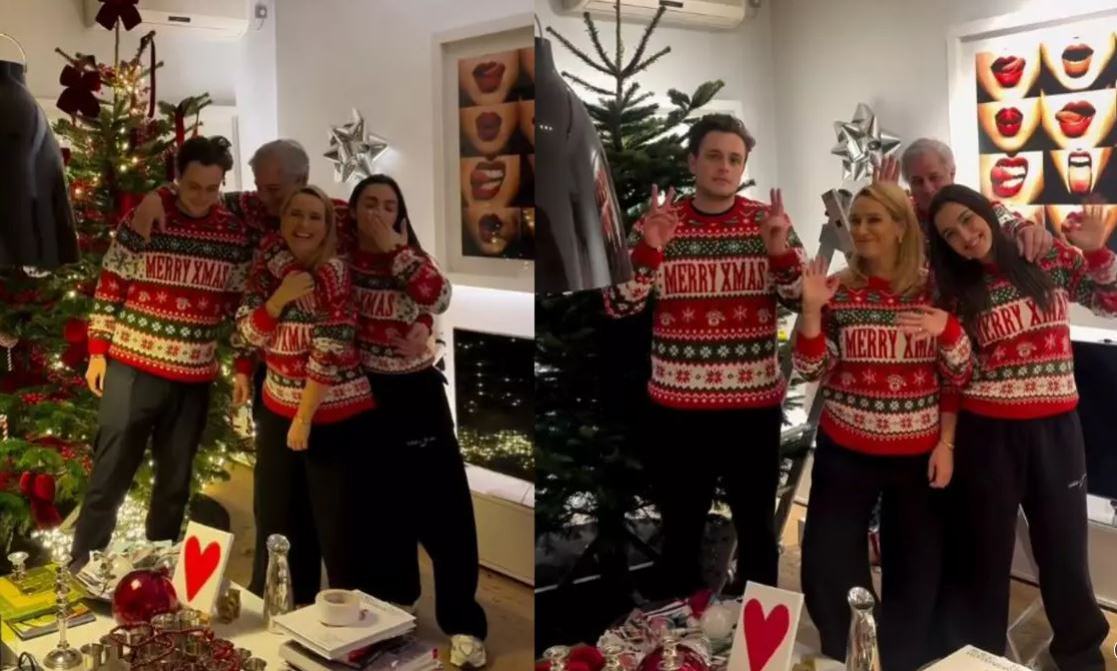 Alexia Eram alături de familia ei/ sursă foto: social media