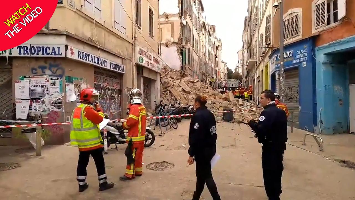 Două clădiri s-au prăbușit în Marsilia