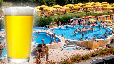 Ireal cât a plătit un client pentru un pahar cu bere, la o piscină din Cluj. A făcut poză notei de plată