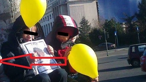 Te trec fiori pe sira spinarii! FANTOMA lui Ionut, langa fratele sau, la un miting! Sute de oameni au vazut deja aceste imagini