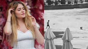 Ultimele clipe din viața Dianei. Momentul tragic în care tânăra este înghițită de valurile Mării Negre. VIDEO