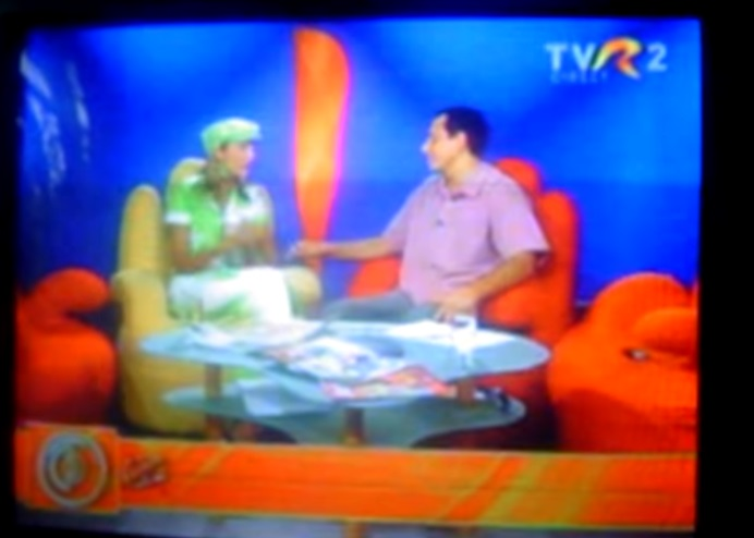 Imagini de la prima întâlnire. Cum l-a “combinat” Andra pe Cătălin Măruță în direct la TVR 2