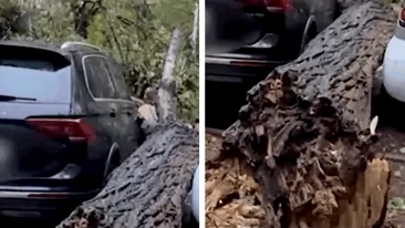 Capitala, lovită de ciclon! E cod roșu de potop în Oltenia