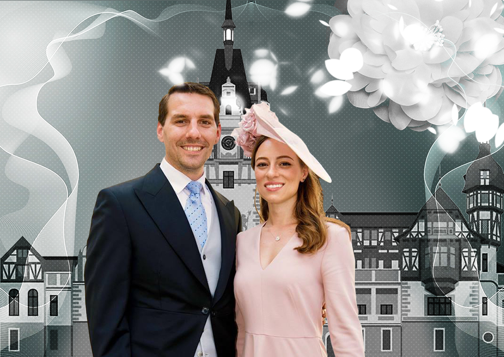 Fostul Principe Nicolae și soția lui, Alina Maria Binder