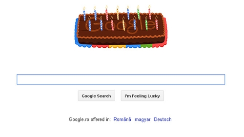 Google implineste azi 14 ani! Uite cu ce logo isi intampina utilizatorii!