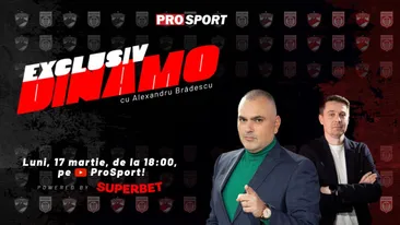 „EXCLUSIV DINAMO”, de la ora 18.00! Veste importantă pentru viitorul european al lui Dinamo. Comentăm LIVE din studio