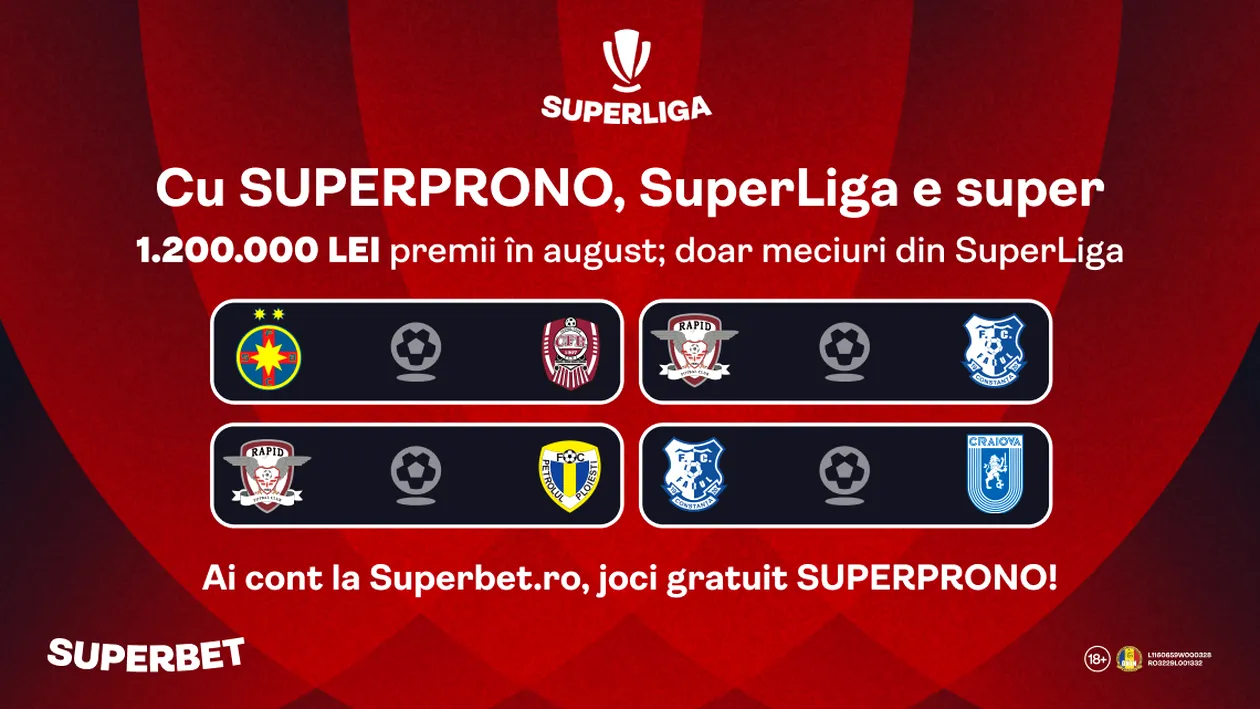 (P) Cu SUPERPRONO, SuperLiga e super