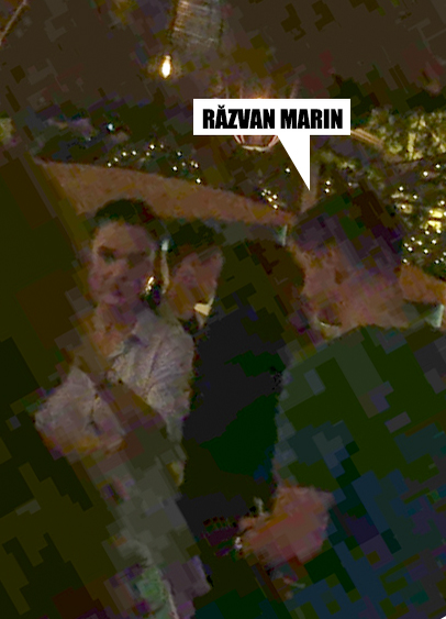 Aflat la NUBA, Răzvan Marin s-a distrat de minune în compania unei tinere super-sexy