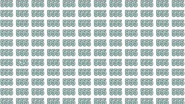 Test de perspicacitate | Găsiți numărul 525 în maximum 5 secunde!