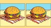 TEST IQ | Ești mai inteligent decât un computer? Găsește cele 3 greșeli dintre burger-ul din stânga și cel din dreapta, în maximum 45 de secunde