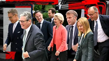 Zelenski, discuții cu liderii UE și Donald Trump la Casa Albă. Primele imagini de la întâlnirea momentului