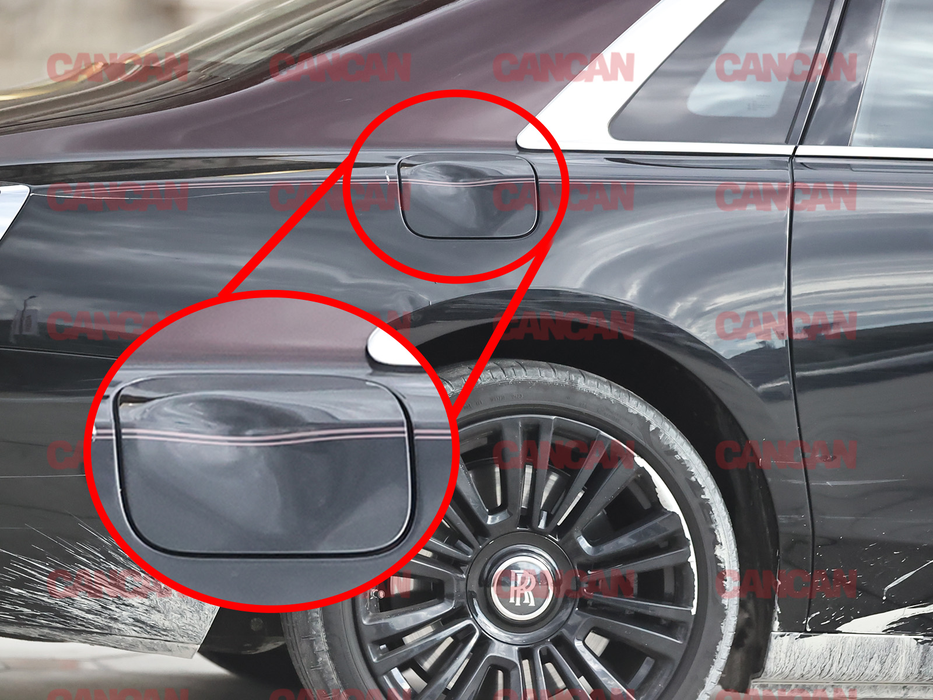 Rolls-Royce-ul lui Becali, avariat