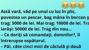 BANC | "Astă vară, văd pe unul cu loz în plic, povestea un pescar, bag mâna în borcan şi trag..."