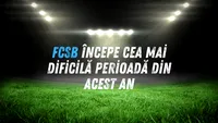 (P) FCSB începe cea mai dificilă perioadă din acest an: Cum arată programul roș-albaștrilor