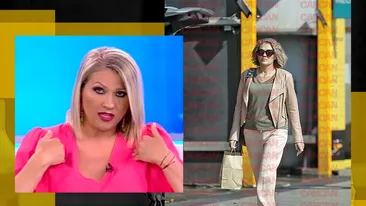 Mirela Vaida, spectacol grotesc la TV după apariția imaginilor în CANCAN.RO, în care pare însărcinată. A jucat alba neagra cu propria sarcină de dragul audienței