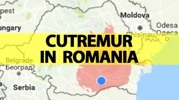 Cutremur puternic în România, la ora 1.04. Ce magnitudine a avut