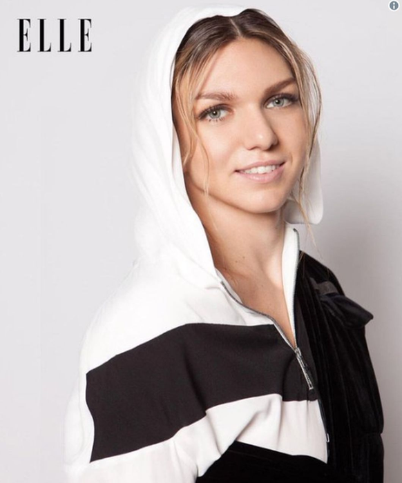 Simona Halep a fost protagonista unui pictorial incendiar FOTO: ELLE