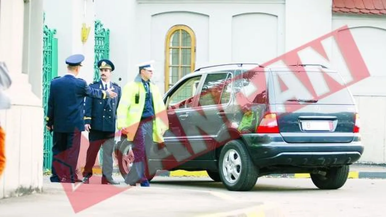 Un barbat a fost prins noaptea in curtea Palatului Prezidential