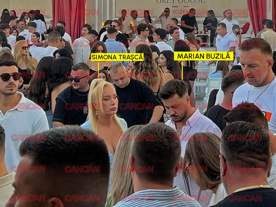 Simona Trașcă a încins LOFT-ul sub privirile soțului! Rochița baby blue a făcut ravagii