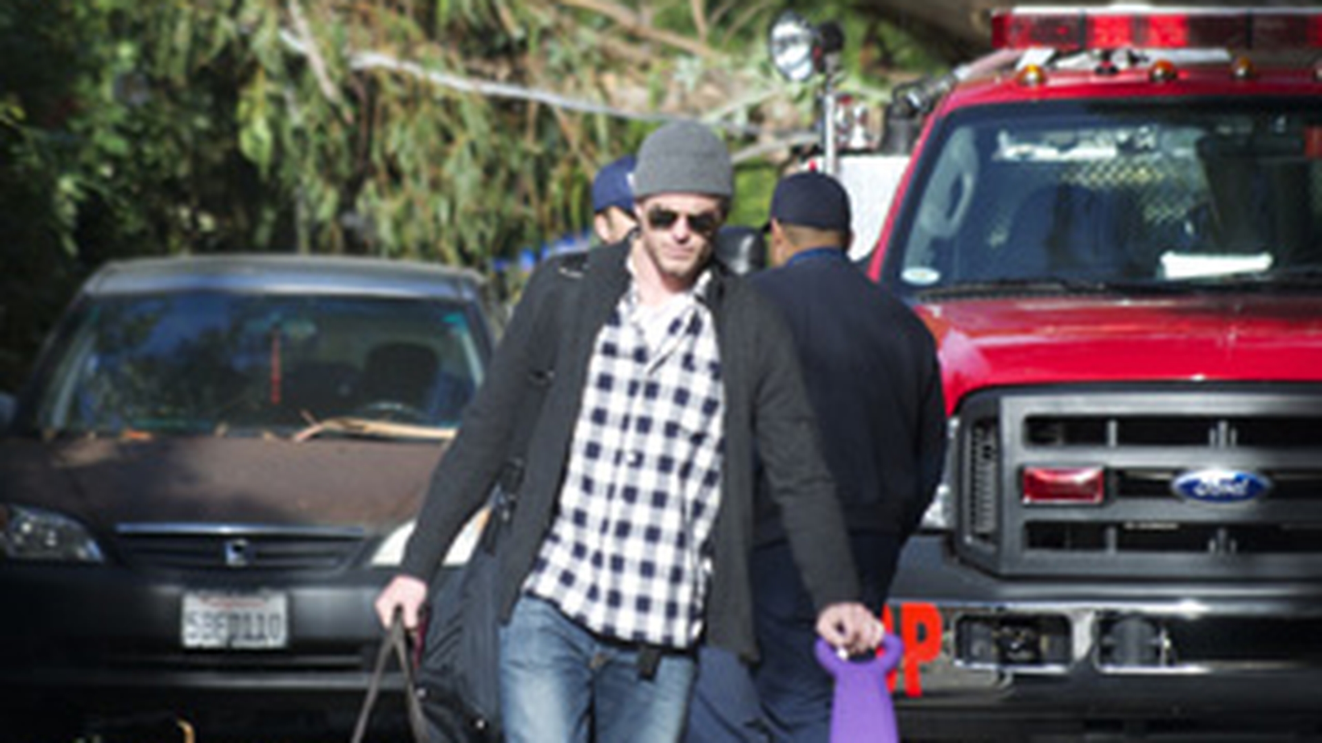 Mark Sloan din "Grey's Anatomy" si sotia sa au ramas fara casa. Un eucalipt le-a distrus vila