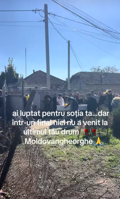 Arbitrul Gheorghe Moldovan, condus pe ultimul drum. Imaginile durerii de la înmormântare