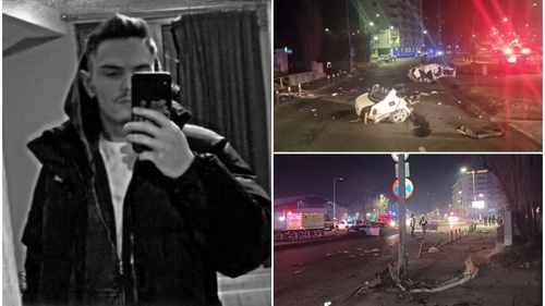 El este Alexandru, tânărul de 22 de ani care și-a pierdut viața în accidentul cumplit din Mamaia. Venise în Constanța să-și viziteze tatăl și sora