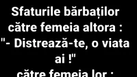 BANCUL ZILEI | Sfaturi pentru iubitele altora