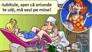 Bancul Zilei | Ginecologul și pacienta
