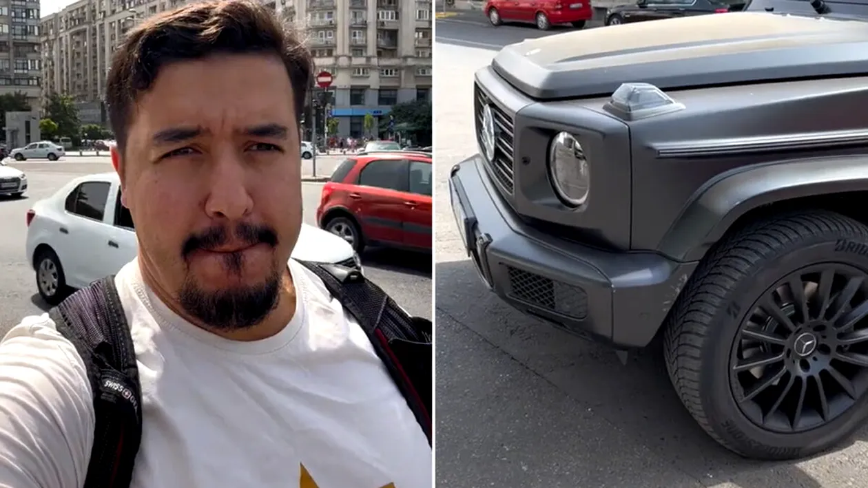 Reacția unui american după ce a văzut un Mercedes G-Class de 150.000 E, în București: If it's not COMBINAȚII, then what is it?
