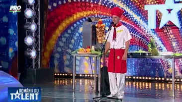 A venit la Romanii au Talent sa faca SHAORMA! Mihai Petre s-a amuzat teribil: Mirosul ramane intre noi