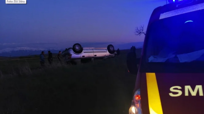 Grav accident în Sibiu, un polițist a murit! Anunțul făcut de IPJ