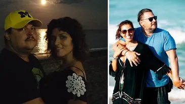 Imagini rare cu Cătălina, soţia lui Mihai Bobonete, de la plajă. Actorul Pro TV le-a făcut publice