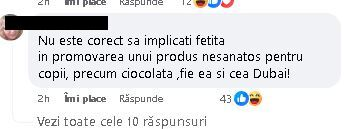 Cristina Șișcanu, criticată după ce s-a filmat mâncând ciocolată Dubai cu Petra: „Nu este corect să implicați…”