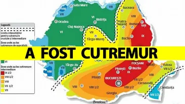 INFP a revizuit magnitudinea seismului produs azi în România! A fost mai mare decât s-a crezut inițial