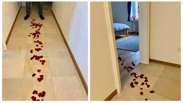 Cum și-a surprins o femeie din Iași soțul. Surpriza se întinde din dormitor în baie. FOTO