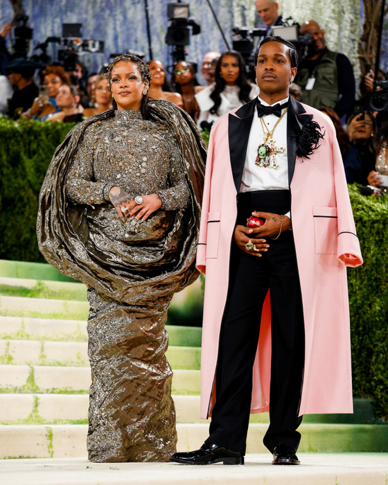 Rihanna și A$AP Rocky la Met Gala 2026. Sursa foto: Profimedia