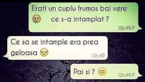 BANC | ”Erați un cuplu frumos, băi vere. Ce s-a întâmplat?”